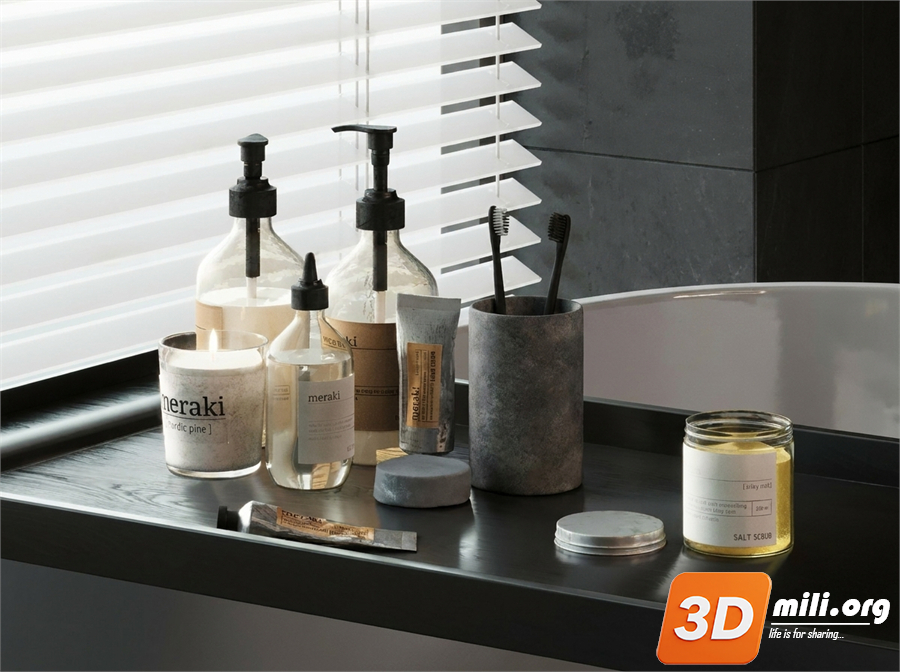 Bathroom accessories Skp Files